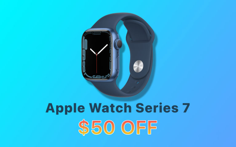 Deal: Save $50 on Apple Watch Series 7 (GPS only)